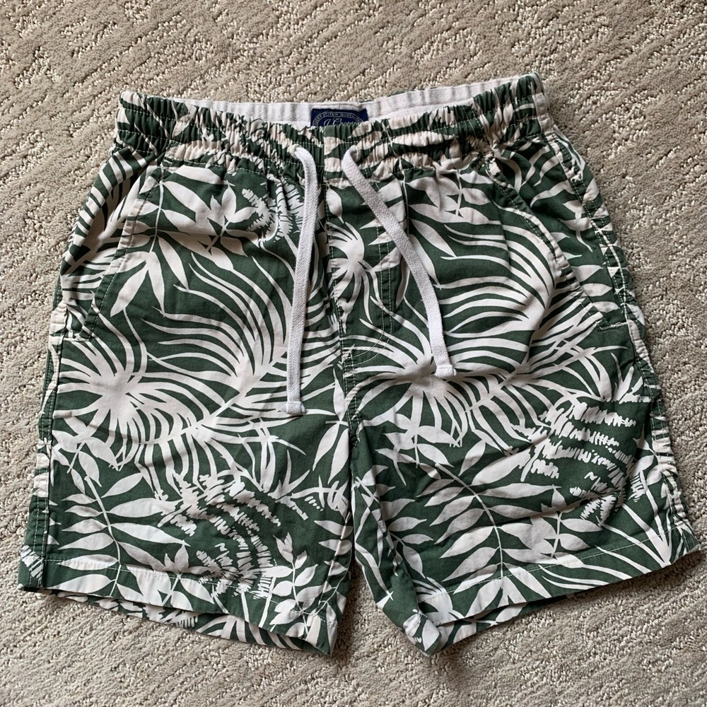 J Crew Tropical floral print shorts